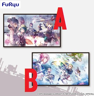 ヘブンバーンズレッド デザインアートパネル②【B　背景水色】