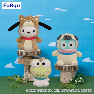 はぴだんぶい着ぐるみわんこぬいぐるみ①【ポチャッコ】3/23入荷