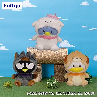 はぴだんぶい着ぐるみわんこぬいぐるみ②【ばつ丸】3/23入荷