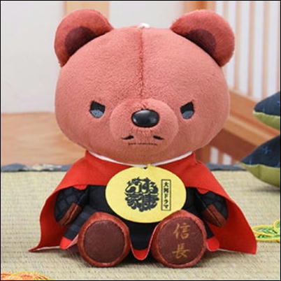 【信長(red)】大河ドラマ「どうする家康」 ロゴライセンス商品 ANIMAL COORDY ミニぬいぐるみ 戦国武将【5/26入荷】