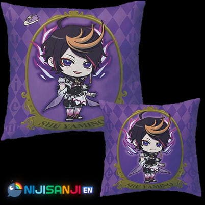 【Shu Yamino(purple)】NIJISANJI EN　Luxiem　プレミアムクッション“Ike Eveland＆Shu Yamino”