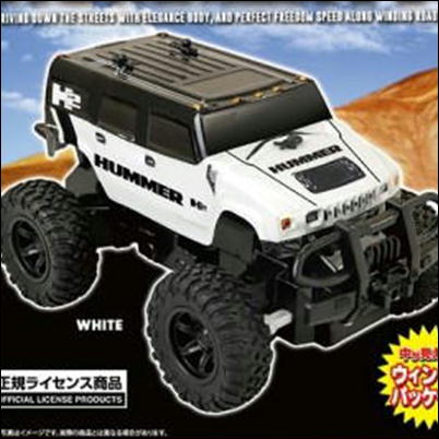 【White】RC HUMMER H2 big wheel (1917) 【9/16入荷】