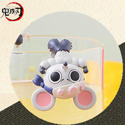 ★Easy★【C】鬼滅の刃 ムキムキねずみのちょこっとひっかけフィギュアぷち