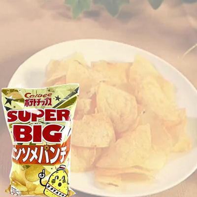 カルビー ポテトチップス～コンソメパンチ～(472g)【賞味期限:2024/04】