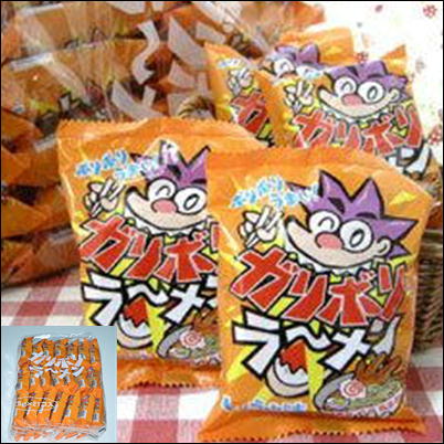 ＜1袋(25g×21コ入)＞ガリボリラーメン～しょうゆ味～【賞味期限:2024/03/23】