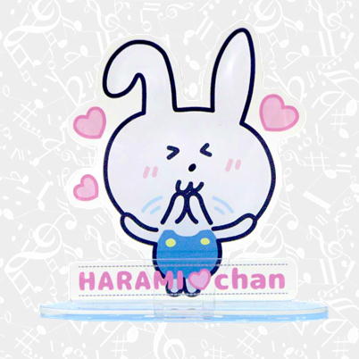  [Throwing kiss] Harami-chan acrylic stand with frame