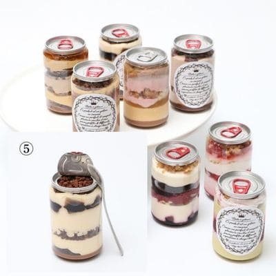 ティラミスケーキ缶 小サイズ250ml【パティスリーラヴィアンレーヴ】　※直送品・配送日時指定不可　【Cake.jp】