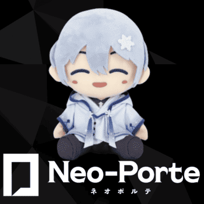 【にっこり】Neo-Porte オリジナルぬいぐるみ 白雪レイド