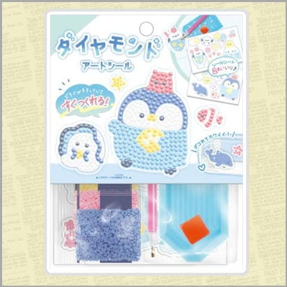 ダイヤモンドアートシール ぺんぎん