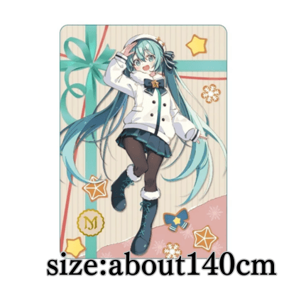 [White ] Hatsune Miku Series Platinum Zakka Blanket 