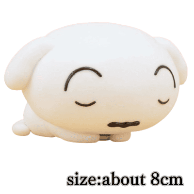 【B】クレヨンしんちゃん Fluffy Puffy～シロ～まったり