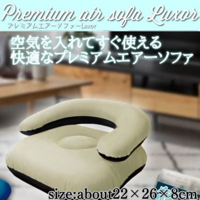 [Gray] Premium AIR SOFA LUXOR