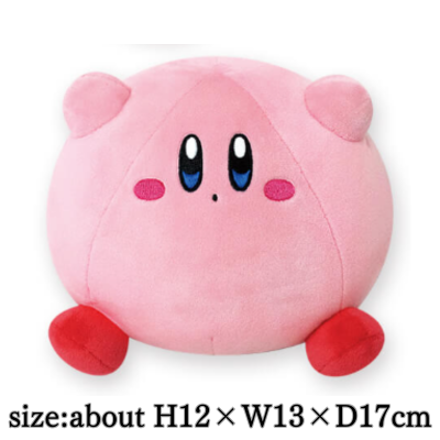 【まんぷく（すわり）】星のカービィもっちりぬいぐるみ3