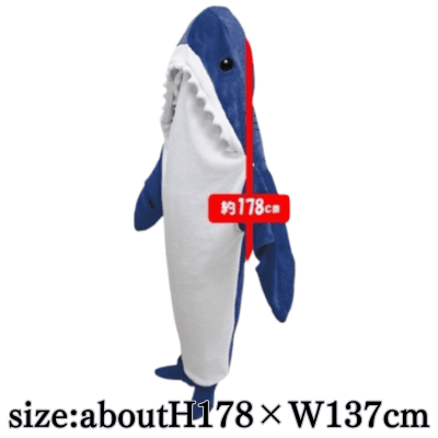 [Navy] Wearable Shark