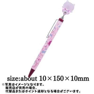 ◇【ハチワレ】ちいかわ 油性ボールペン マスコット付　※後日発送対象品・配送日時指定不可
