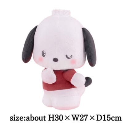 Pochacco　Turning around secret big stuffed toy - dull color -
