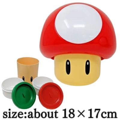 [A Super Mushroom] Super Mario Mushroom Lunch Box