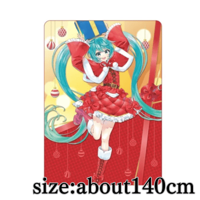 [Red ] Hatsune Miku Series Platinum Zakka Blanket 