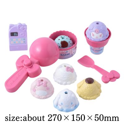 Sanrio Characters Ice Cream Shop Shopping Set