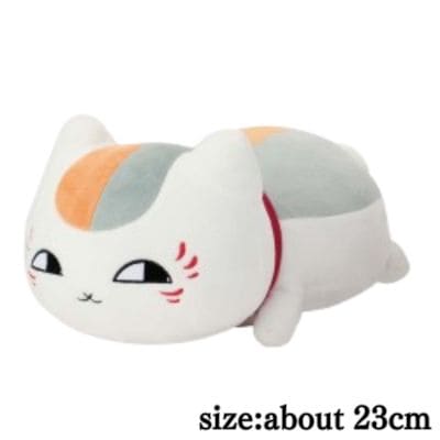 [Nyanko Sensei] Natsume's Book of Friends Fluffy Plush Toy - Nyanko Sensei and Black Nyanko