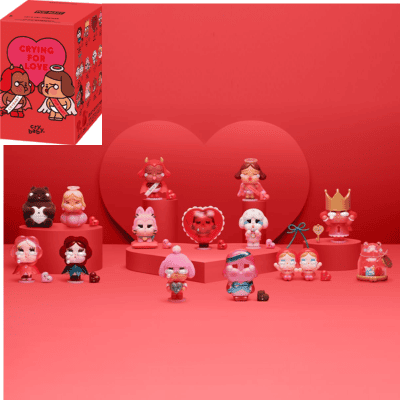 【1ピース】POP MART CRYBABY Crying For Love シリーズ　※未開封品・何が出るかはお楽しみ
