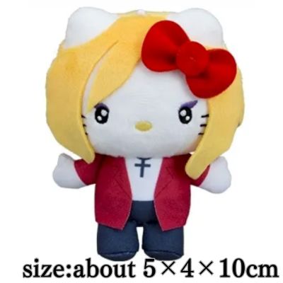 [Red] yoshikitty stuffed toy (EX)
