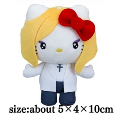 [White] yoshikitty stuffed toy (EX)
