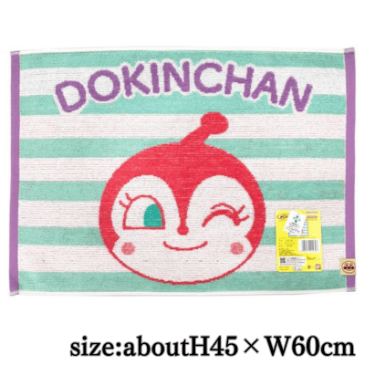 Anpanman Bath Mat - Dokin-chan