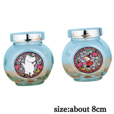 [Moomin & Little My] Moomin glass canister set