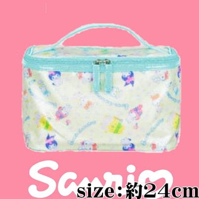 [Blue] Sanrio Characters Shabon de Bathtime Vanity Bag