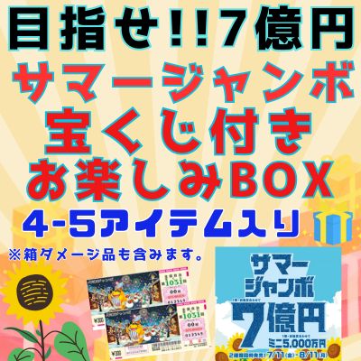 Summer Jumbo Lottery Fun Box with 4-5 items