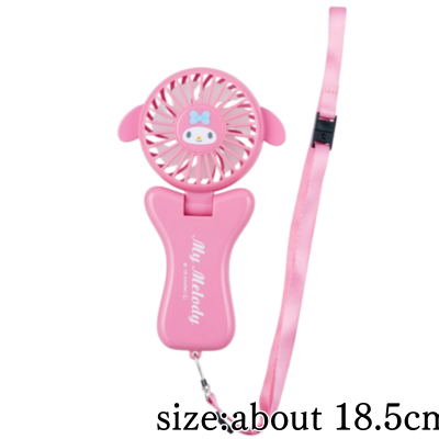 [My Melody] My Melody♡Kuromi 2-WAY Handy Fan