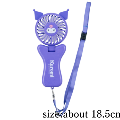 [Kuromi] My Melody♡Kuromi 2-WAY Handy Fan