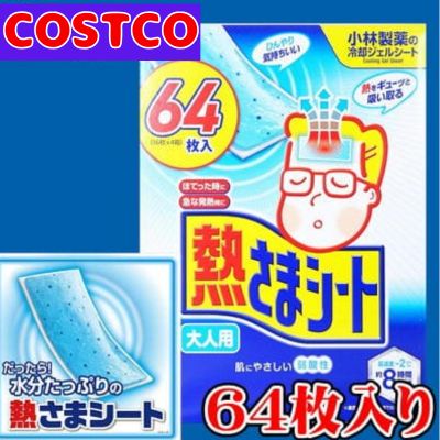 <1 BOX (16 sheets x 4 boxes)> Heat Suppressant Sheets for Adults 