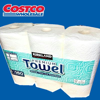 ◇<1 set (3 rolls)> KIRKLAND Paper Towels *Shipping at a later date