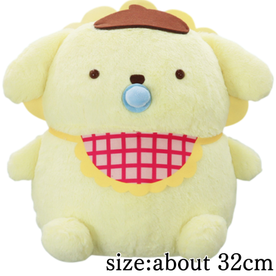 Pompompurin Team Purin Toddling Super Big Plush Toy