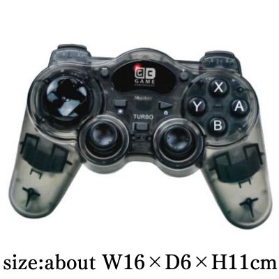 [CLEAR BLACK] Game Controller