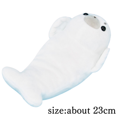 [Lying on your back] FANS Moving Seal Plush Toy