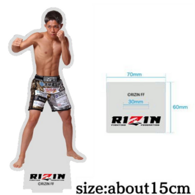 RIZIN Acrylic Stand vol.4 ~Koma Akimoto~　*Shipping will begin in mid-November