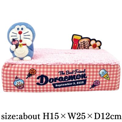 [Pink] Doraemon Sweets Motif Diorama Tissue Case