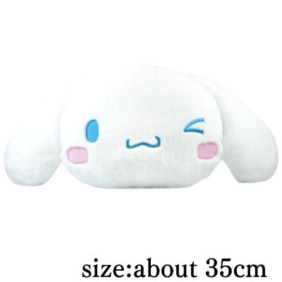 [Cinnamoroll] Sanrio Characters Large Face Cushion 7