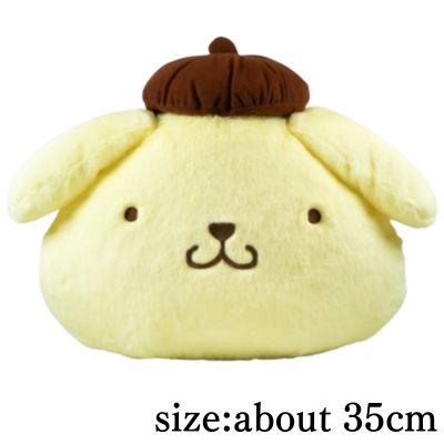 [Pom Pom Purin] Sanrio Characters Big Face Cushion 7