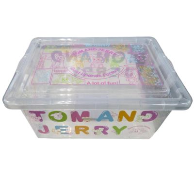 [Pink] Tom and Jerry Clear Container Box Ver.2