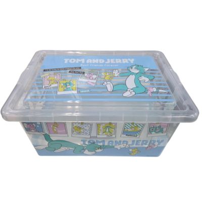 [Blue] Tom and Jerry Clear Container Box Ver.2