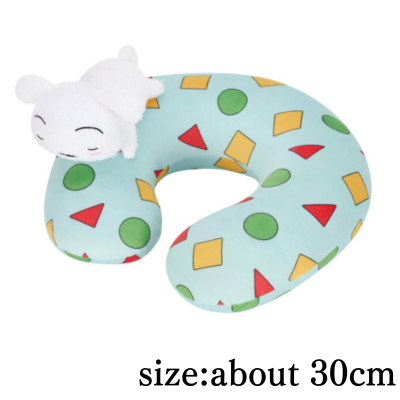 [Green] Crayon Shin-chan Sleeping Plush Toy - Let's all have a pajama party!