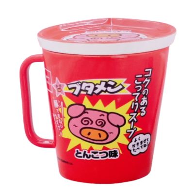 [Tonkatsu] Butamen Mug with Lid