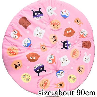 [Pink] Anpanman Floor Cushion