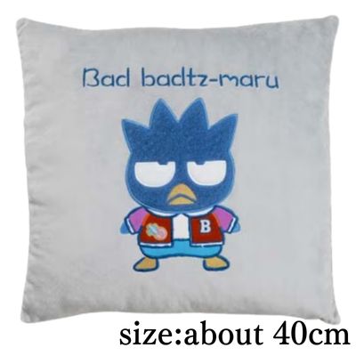 [Bad Badtz-Maru] Sanrio Characters Grayish Hangout Mocot Cushion 1