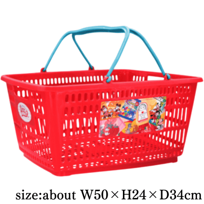 [Design A]Mickey Mouse & Minnie Mouse Pop Pop Supermarket! Shopping Basket