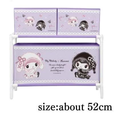 [My Melody♡Kuromi] My Melody♡Kuromi Moonlit Night Storage Case with 3 Boxes